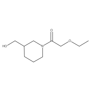 2-Ethoxy-1-[3-(hydroxymethyl)piperidin-1-yl]ethan-1-one Structure
