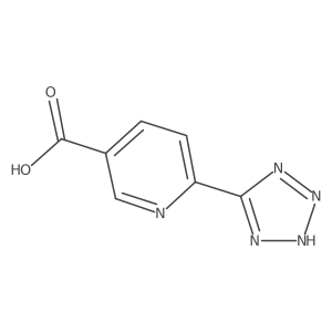 5-Carboxy-2-(5-tetrazolyl)-pyridine Structure