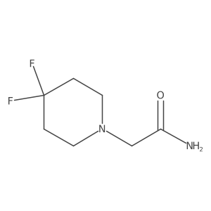 2-(4,4-Difluoropiperidin-1-yl)acetamide Structure