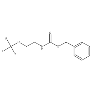 (2-Trifluoromethoxy-ethyl)-carbamic acid benzyl ester结构式