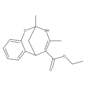 ethyl (2S,6S)-2,4-dimethyl-3,6-dihydro-2H-2,6-methano-1,3-benzoxazocine-5-carboxylate Structure