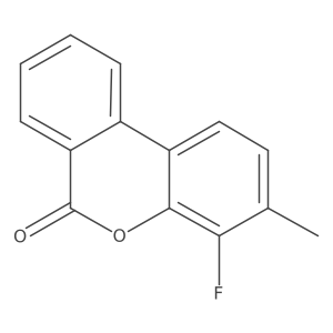 4-Fluoro-3-methyl-6H-dibenzo[b,d]pyran-6-one Structure