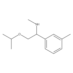 Benzenemethanamine, N,3-dimethyl-I+/--[(1-methylethoxy)methyl]-结构式