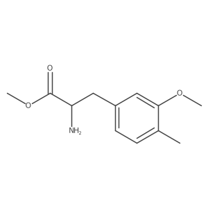Methyl (S)-2-amino-3-(3-methoxy-4-methylphenyl)propanoate Structure