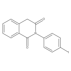 2-(4-Iodophenyl)isoquinoline-1,3(2H,4H)-dione Structure