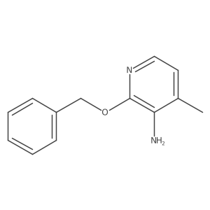 2-(Benzyloxy)-4-methylpyridin-3-amine Structure