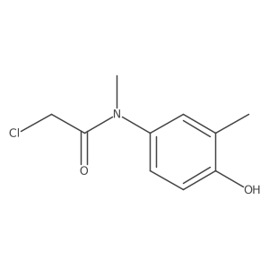 2-Chloro-N-(4-hydroxy-3-methylphenyl)-N-methylacetamide结构式