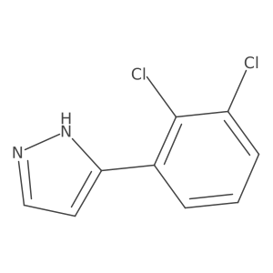 3-(2,3-Dichlorophenyl)-1H-pyrazole Structure