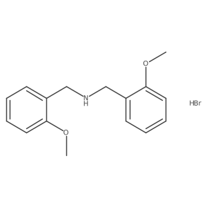 N-(2-methoxybenzyl)-1-(2-methoxyphenyl)methanamine hydrobromide Structure