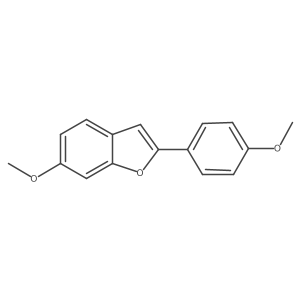 6-Methoxy-2-(4-methoxyphenyl)benzofuran Structure