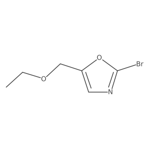 2-Bromo-5-(ethoxymethyl)-1,3-oxazole结构式
