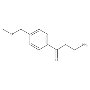 3-Amino-1-[4-(methoxymethyl)phenyl]propan-1-one Structure