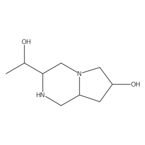 (3S,7R,8AS)-3-[(1S)-1-Hydroxyethyl]octahydropyrrolo[1,2-a]pyrazin-7-ol结构式