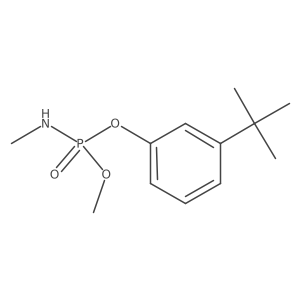 O=P(NC)(OC)O-3-T-BU Phenyl结构式