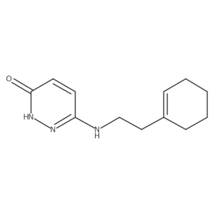 6-((2-(Cyclohex-1-en-1-yl)ethyl)amino)pyridazin-3-ol Structure