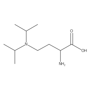 (2R)-2-amino-4-[bis(propan-2-yl)amino]butanoic acid Structure