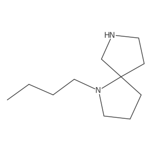 1-Butyl-1,7-diazaspiro[4.4]nonane Structure