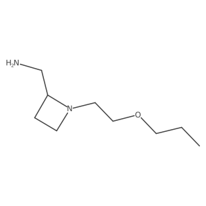 [1-(2-Propoxyethyl)azetidin-2-yl]methanamine结构式