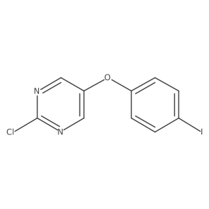 2-Chloro-5-(4-iodophenoxy)pyrimidine结构式