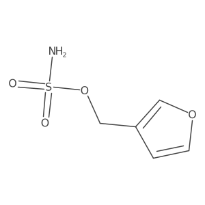 (Furan-3-yl)methyl sulfamate结构式