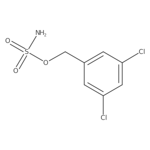 (3,5-Dichlorophenyl)methyl sulfamate结构式