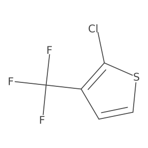 2-Chloro-3-trifluoromethyl-thiophene Structure