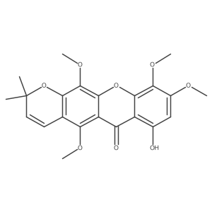 Dulxanthone H结构式