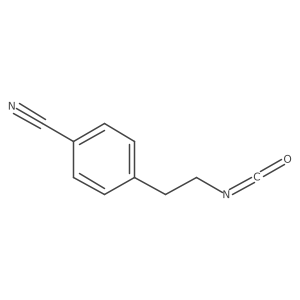 4-(2-Isocyanatoethyl)benzonitrile Structure