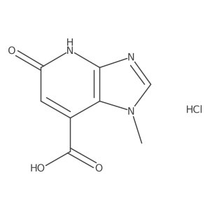1-methyl-5-oxo-1H,4H,5H-imidazo[4,5-b]pyridine-7-carboxylicacidhydrochloride Structure