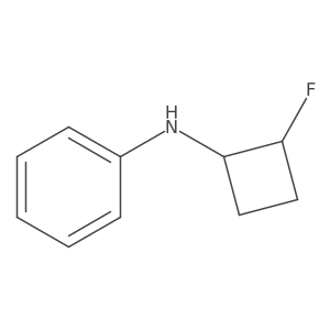 N-(2-fluorocyclobutyl)aniline结构式