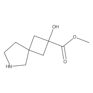 Methyl 2-hydroxy-6-azaspiro[3.4]octane-2-carboxylate Structure