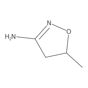 5-Methyl-4,5-dihydro-1,2-oxazol-3-amine Structure
