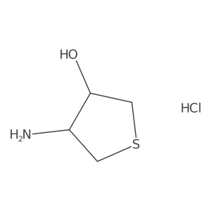 (3S,4S)-4-Aminotetrahydrothiophene-3-ol Structure