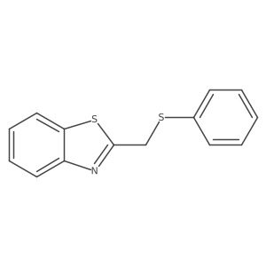 2-(Phenylthiomethyl)benzo[d]thiazole Structure