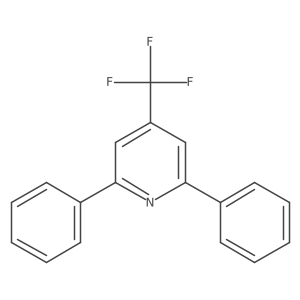 2,6-Diphenyl-4-(trifluoromethyl)pyridine Structure