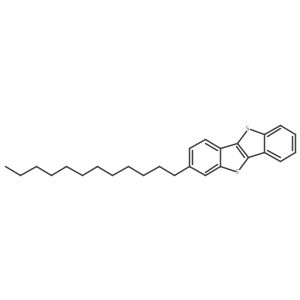 2-Dodecylbenzo[b]benzo[4,5]thieno[2,3-d]thiophene结构式