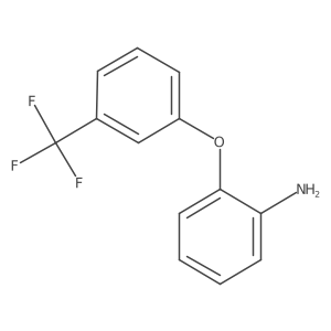 2-[3-(Trifluoromethyl)phenoxy]aniline结构式