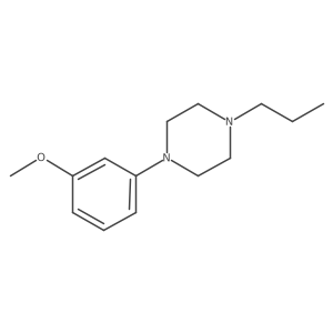 1-(3-Methoxyphenyl)-4-propylpiperazine Structure