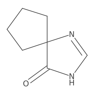 1,3-Diazaspiro[4.4]non-1-en-4-one结构式