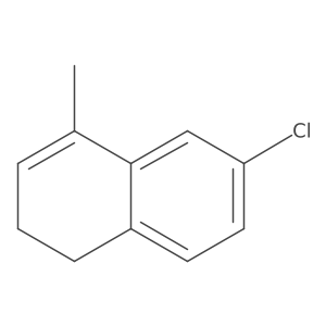 6-Chloro-4-methyl-1,2-dihydro-naphthalene Structure