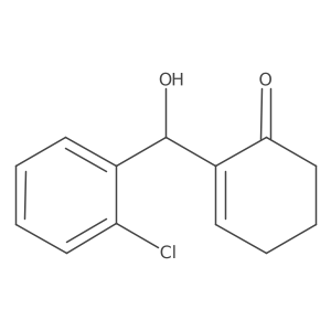 2-((2-Chlorophenyl)(hydroxy)methyl)cyclohex-2-en-1-one结构式