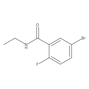 5-bromo-N-ethyl-2-fluorobenzamide Structure