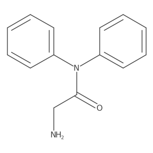 2-amino-N,N-diphenylacetamide Structure