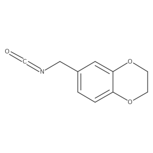 6-(Isocyanatomethyl)-2,3-dihydro-1,4-benzodioxine Structure