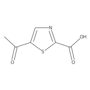5-Acetylthiazole-2-carboxylic acid Structure