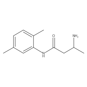 3-amino-N-(2,5-dimethylphenyl)butanamide Structure