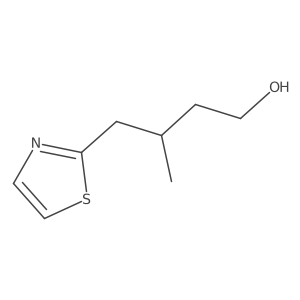 I(3)-Methyl-2-thiazolebutanol结构式