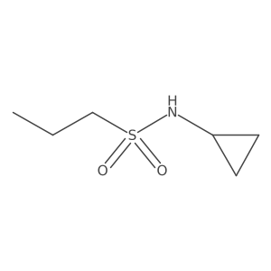 Propane-1-Sulfonic Acid Cyclopropyl Amide Structure