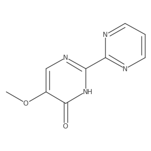 5-Methoxy-2-(pyrimidin-2-yl)pyrimidin-4-ol Structure