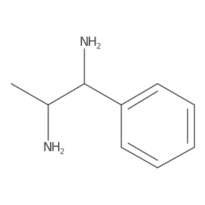 1,2-Diamino-1-phenylpropane Structure